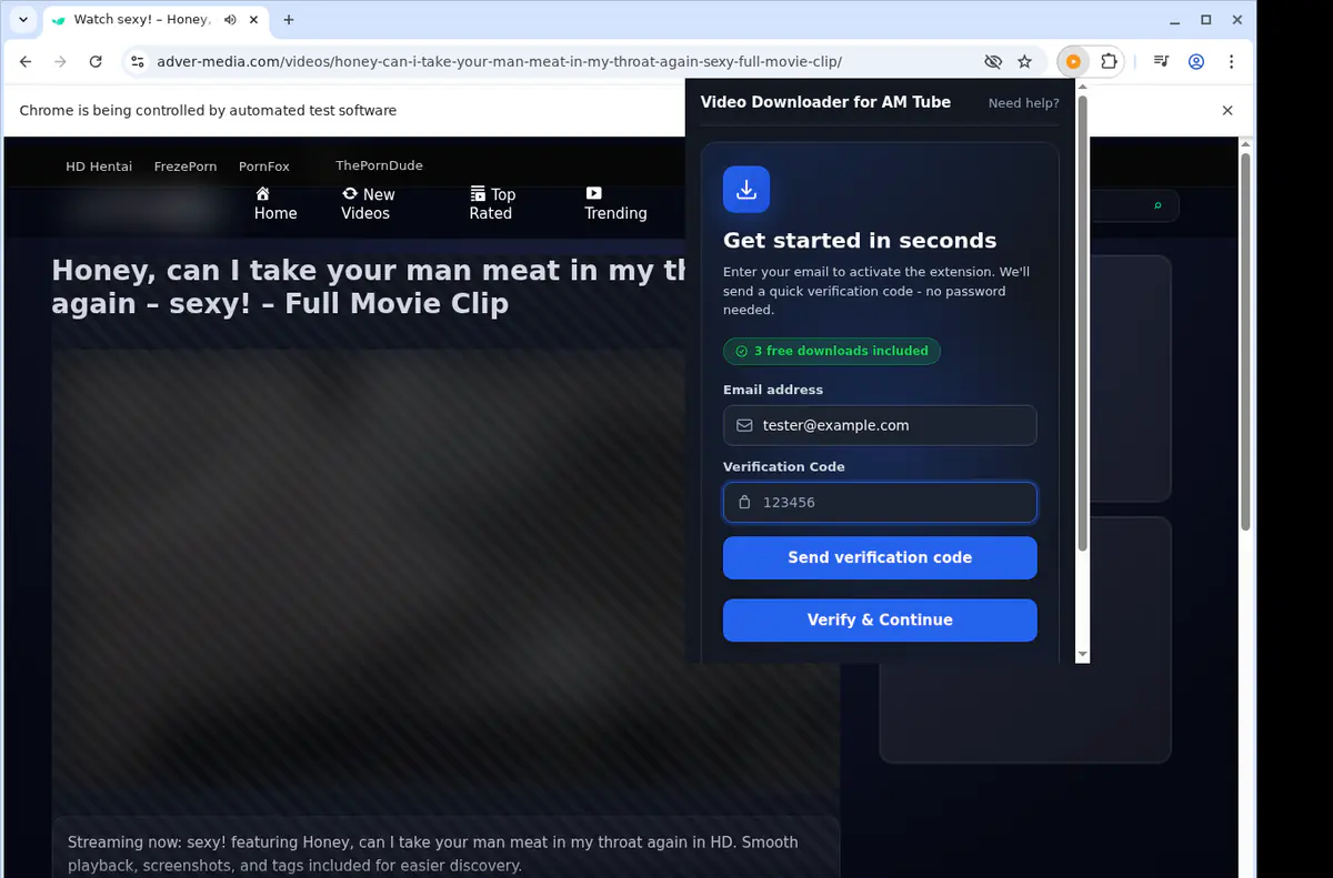 Amtube Video Downloader screenshot 4
